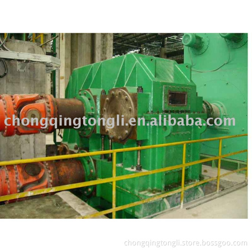 High efficiency gearbox for roller mill